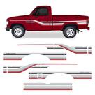 Kit Faixa D20 Deluxe 1990 Adesivo Completo Cabine Simples Kit Faixa D20 Deluxe 1990 Adesivo Completo Cabine Simples