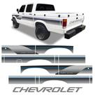 Kit Faixa D20 Deluxe 1995 1996 Traseira Chevrolet Cab. Dupla