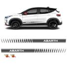 Kit Faixa Fiat Pulse Abarth 2023 Adesivo Lateral + Emblemas
