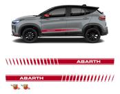Kit Faixa Fiat Pulse Abarth 2023 Adesivo Vermelho + Emblemas Kit Faixa Fiat Pulse Abarth 2023 Adesivo Vermelho + Emblemas