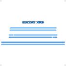 Kit Faixa Filete Compatível Escort Xr3 Mk3 83/ Adesivo Azul