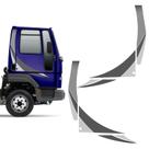 Kit Faixa Ford Cargo 2001 Adesivo Lateral Modelo Original