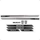 Kit Faixa Fox Seleção 2014/2015 Preto + Soleira Protetora Kit Faixa Fox Seleção 2014/2015 Preto + Soleira Protetora