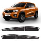 Kit Faixa Kwid 2018/2022 Adesivo Lateral Diamante Decorativo