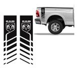 Kit Faixa Lateral Adesivo Caçamba Dodge Ram 2012/ 2500