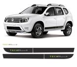 Kit Faixa Lateral + Adesivo Traseiro Duster Tech Road II