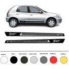 Kit Faixa Lateral Chevrolet Celta Sport Adesivo 2 E 4 Portas