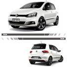 Kit Faixa Lateral Fox Run 2017 Adesivo Grafite Mod. Original