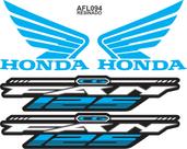 Kit faixa lateral honda fan 125 afl094