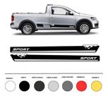 Kit Faixa Lateral Saveiro Volkswagen Lados Motorista Carona