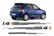 Kit Faixa Lateral + Traseira Palio 1.4r 2008/2010 4 Portas