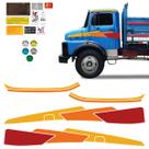 Kit Faixa Mercedes Mb 1113 1114 Adesivo Lateral Decorativo