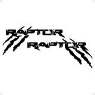 Kit Faixa Para Ranger Raptor 2013/19 Adesivo Lateral Preto