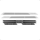 Kit Faixa Polo Sportline 2014 Prata + Soleira Protetora