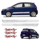 Kit Faixa Prata Fox Rock In Rio 2013/14 + Emblemas Resinados