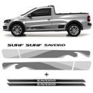 Kit Faixa Preta Saveiro Surf 2015/2016 + Soleira Protetora Kit Faixa Preta Saveiro Surf 2015/2016 + Soleira Protetora