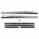 Kit Faixa Punto T-Jet 2013/2016 Lateral + Soleira Protetora