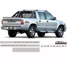 Kit Faixa S10 Executive Chevrolet Turbo Electronic 4x4 Vermelho