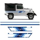 Kit Faixa Toyota Bandeirante 4x4 Adesivo Lateral Completo Kit Faixa Toyota Bandeirante 4x4 Adesivo Lateral Completo