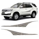 Kit Faixa Toyota Hilux Sw4 2005 A 2013 Adesivo Lateral