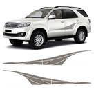 Kit Faixa Toyota Hilux Sw4 2005 A 2013 Adesivo Lateral