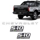 Kit Faixa Traseira S10 Chevrolet 09/11 + Flex Power Verde