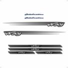 Kit Faixa Uno Way /2012 + Celebration + Soleira Black Over