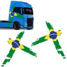 Kit Faixa Volvo Fh Performance Suécia Brasil 2015/2022