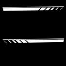 Kit Faixas Adesivo Lateral - Yaris Branco 2022 2023 2024