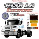 Kit Faixas adesivos e Emblemas Caminhão Mercedes Benz MB 1938 LS Kit Faixas adesivos e Emblemas Caminhão Mercedes Benz MB 1938 LS