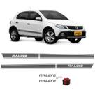 Kit Faixas Adesivos Gol Rallye 2011 G5 Mod Original Grafite