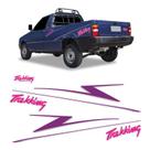 Kit Faixas Fiorino Trekking Pick-Up 1996 Lx Adesivo Completo
