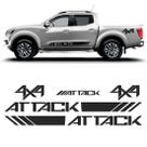 Kit Faixas Frontier Attack 2020 2021 Preto