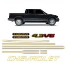 Kit Faixas S10 Executive 1999/2000 CD Chevrolet Dourado