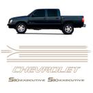 Kit Faixas S10 Executive 2003/06 Emblemas Adesivo Chevrolet