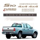 Kit Faixas S10 Executive 2006/ Chevrolet Adesivos Resinados