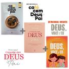 Kit Família Devocionais Café Com Deus Pai 2026 Junior Rostirola Conversa com Deus e Livro Infantil Deus, Você e Eu