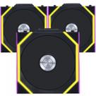 Kit Fan Com 3 Unidades Lian Li Uni Fan SL Wireless, Reverse Blade, ARGB, 120mm