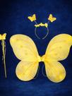 Kit Fantasia Asa Borboleta Fada Infantil Adulto Carnaval