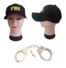 Kit Fantasia Do F B I 2 PÇS