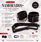 Kit Fantasia Fetiche Com: Algema, Chicote, Venda, Mascara, corda, etc.