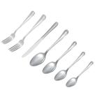 Kit Faqueiro de Aço Inox Jantar Mesa Restaurante 168 Peças