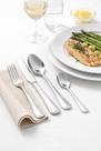 Kit Faqueiro Inox Atenas 24 Peças Talheres Aço Sem Cabo Prata. Kit Faqueiro Inox Atenas 24 Peças Talheres Aço Sem Cabo Prata.