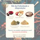 Kit Farinha da Felicidade e Disposição Bem Estar e Vitalidade