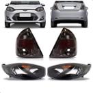 Kit Farois e Lanternas Fume para Fiesta Sedan 2010 a 2014
