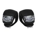 Kit Farol Atrio Para Bike Dianteiro E Traseiro Preto Bi049 Multilaser