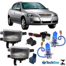 Kit Farol Aux Chevrolet ASTRA 2003 a 2012 Super Branca