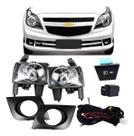 Kit Farol Auxiliar Agile 2009 2010 2011 2012 2013 Vidro H3 Kit Farol Auxiliar Agile 2009 2010 2011 2012 2013 Vidro H3