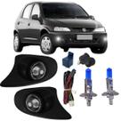 Kit farol auxiliar celta 2000 ate 2006 e super branca