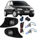 Kit farol auxiliar celta 2000 ate 2006 e super branca